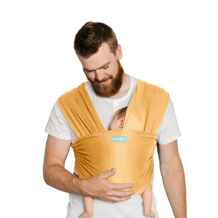 Moby Classic Wrap Baby Carrier, Marigold