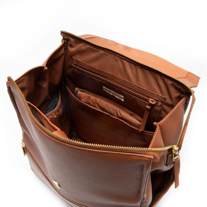 Shop Freshly Picked Classic Diaper Bag II, Cognac at GoodBuy Gear