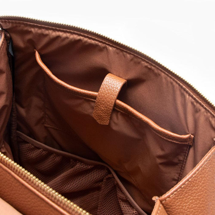 Shop Freshly Picked Classic Diaper Bag II, Cognac at GoodBuy Gear