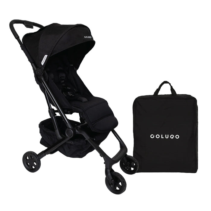 Colugo Compact Stroller+, 2025, Black/Black