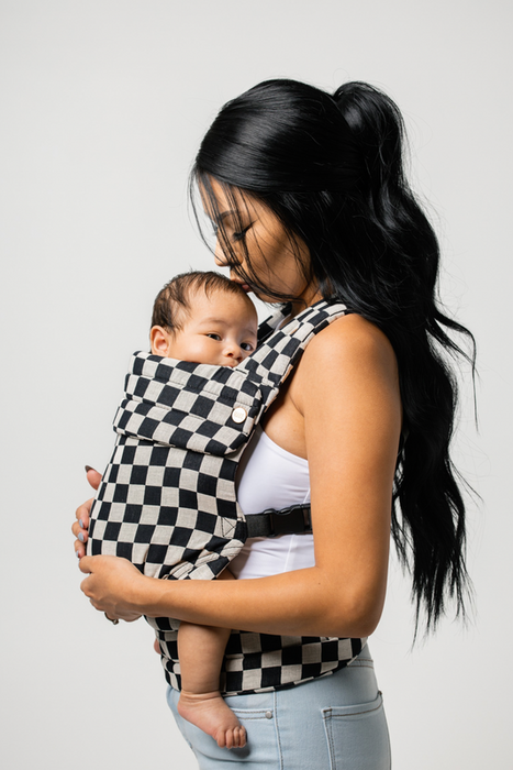 Shop Mabē The Monarch Carrier, Ebony Check at GoodBuy Gear