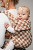 Shop Mabē The Monarch Carrier, Mocha Check at GoodBuy Gear