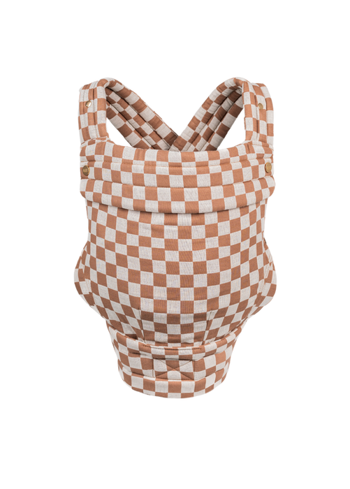 Shop Mabē The Monarch Carrier, Mocha Check at GoodBuy Gear