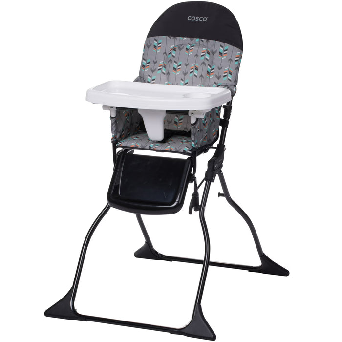 Cosco Kids Simple Fold Highchair, Etched Arrows