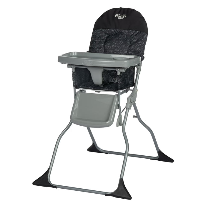 Cosco Kids Simple Fold Highchair, Noir Dot