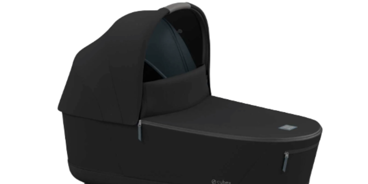 Cybex PRIAM Lux Carry Cot, Deep Black