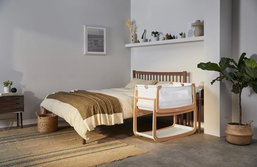 Snuz SnuzPod4 Bedside Bassinet, Natural