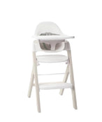 Shop Mockingbird High Chair, Cloud Washed Beech, White at GoodBuy Gear