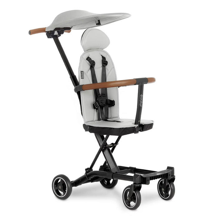 Evolur Velo Rider Stroller, 2024, Koala Grey