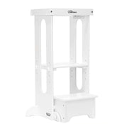 Shop Little Partners Explore 'N Store Learning Tower, Soft White at GoodBuy Gear