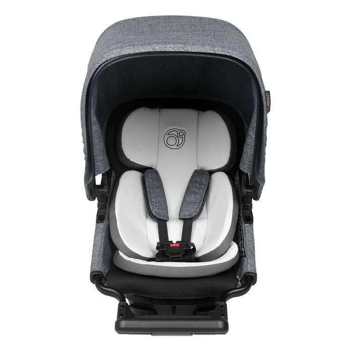 Orbit Baby G5/X5/Helix+ Stroller Seat, 2024, Melange Grey