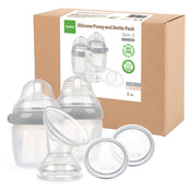 Shop Haakaa Gen 3 Silicone Breast Pump and Bottle Pack 160 ml/6 oz at GoodBuy Gear
