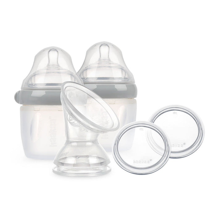Shop Haakaa Gen 3 Silicone Breast Pump and Bottle Pack 160 ml/6 oz at GoodBuy Gear