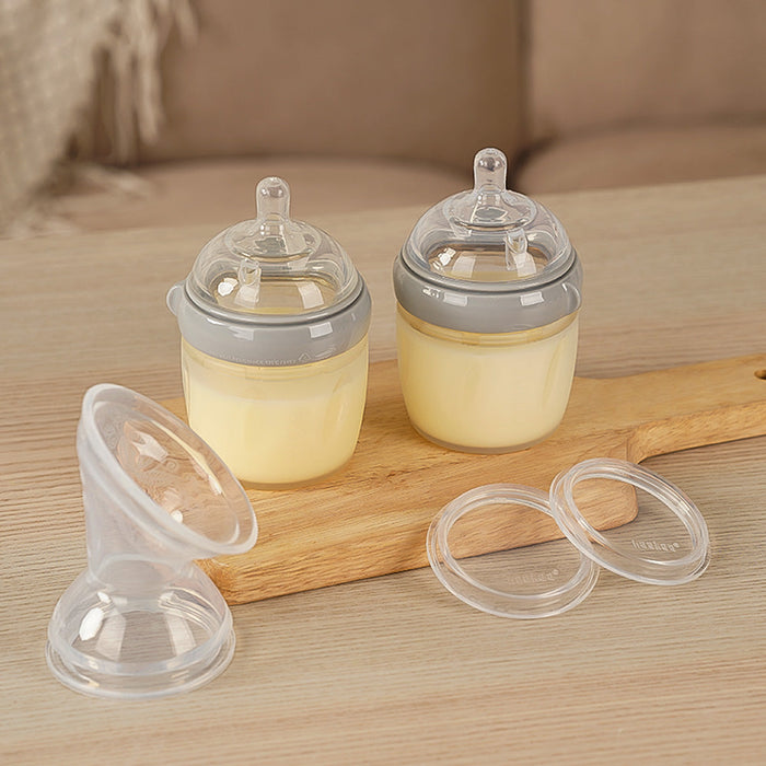 Shop Haakaa Gen 3 Silicone Breast Pump and Bottle Pack 160 ml/6 oz at GoodBuy Gear