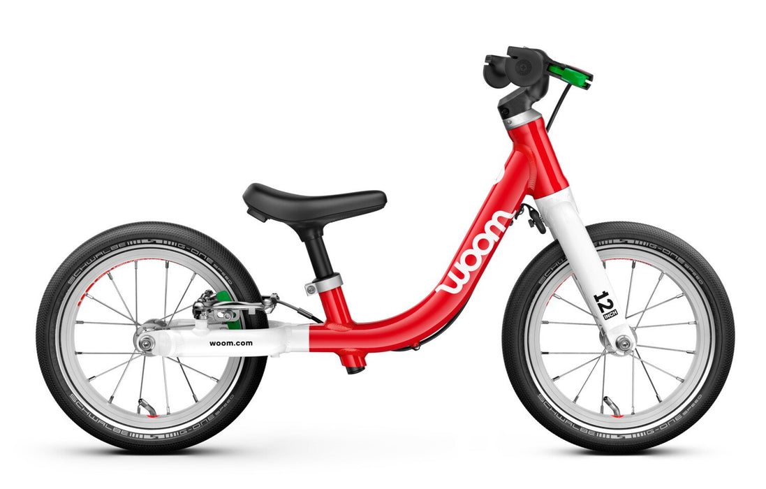 Shop Woom GO 1 Balance Bike, Woom Red at GoodBuy Gear