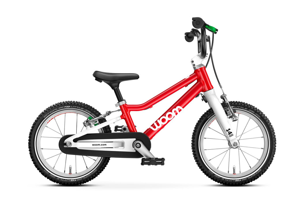 Shop Woom ORIGINAL 2 Bike- 14”, Woom Red at GoodBuy Gear