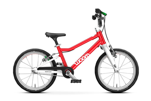 Shop Woom GO 3 Bike "16, AUTOMAGIC, Woom Red at GoodBuy Gear