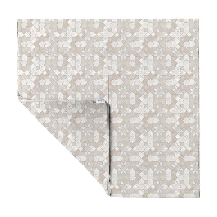 Toki Kids Grey Mosaic Vegan Leather Mat