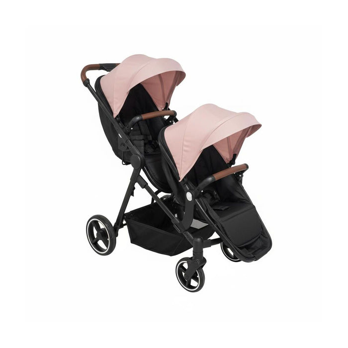 Garvee Tandem Double Stroller, Pink