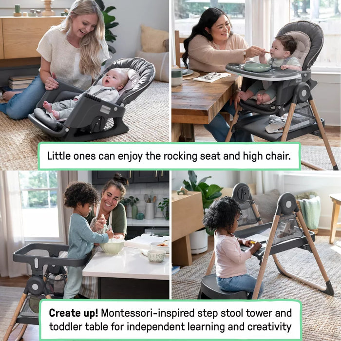 Ingenuity Proper Positioner High Chair, Create Up, Wesley