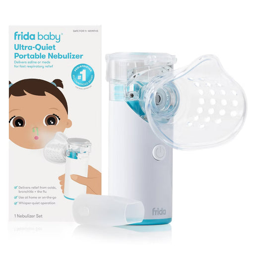 Shop Frida Baby Ultra-Quiet Portable Nebulizer, White/Blue at GoodBuy Gear