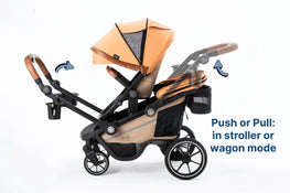 Shop Gladly Family Grasshopper 8-in-1 Single to Double Stroller, 2025, Canyon at GoodBuy Gear