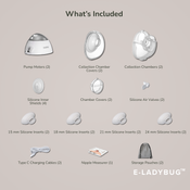 Shop Haakaa E-Ladybug Wearable Electric Breast Pump - 2PK at GoodBuy Gear