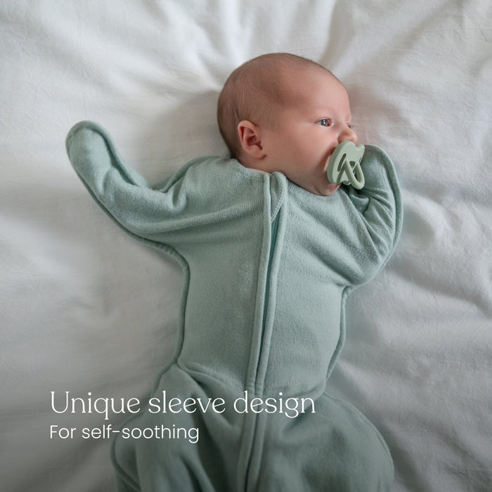 Halo SwaddleStretch 0.5 TOGNewborn Swaddle, Calm Sage