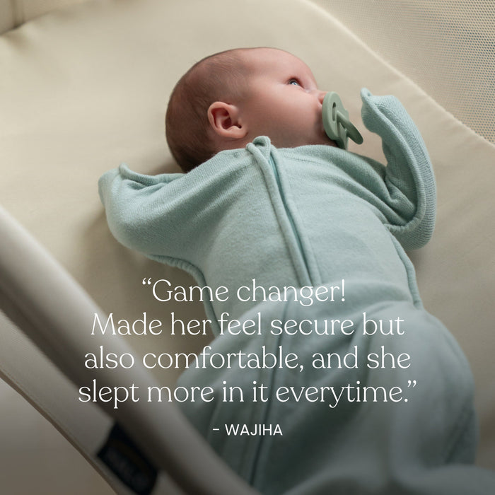 Halo SwaddleStretch 0.5 TOGNewborn Swaddle, Calm Sage