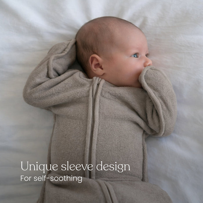 Halo SwaddleStretch Newborn Swaddle, Mushroom