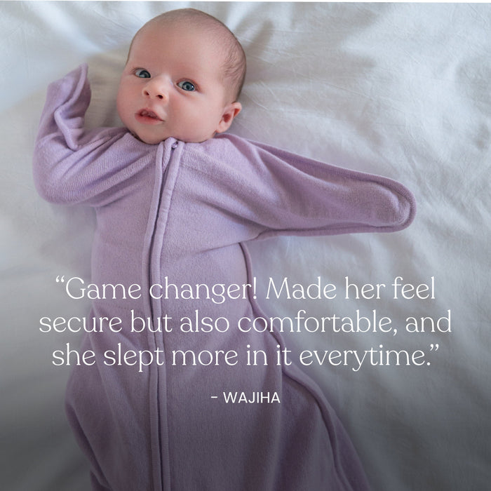 Halo SwaddleStretch Newborn Swaddle, Lavender