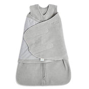 Shop Halo Micro-Fleece Swaddle, Gray, Newborn at GoodBuy Gear