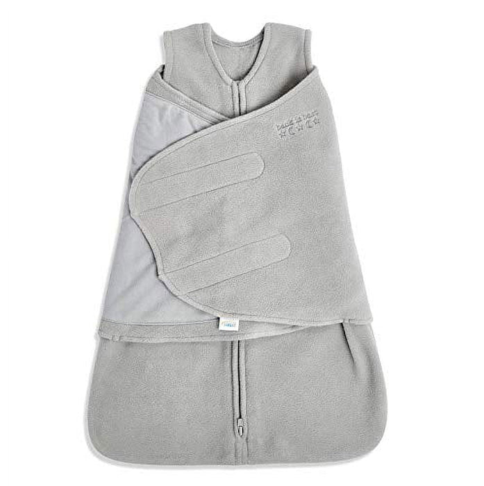 Shop Halo Micro-Fleece Swaddle, Gray, Newborn at GoodBuy Gear