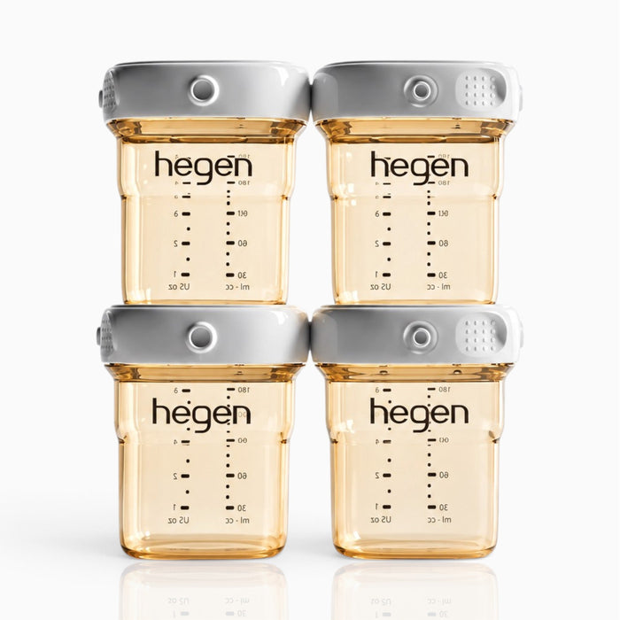 Hegen PPSU Breast Milk & Food Storage, 5oz, 4-Pack