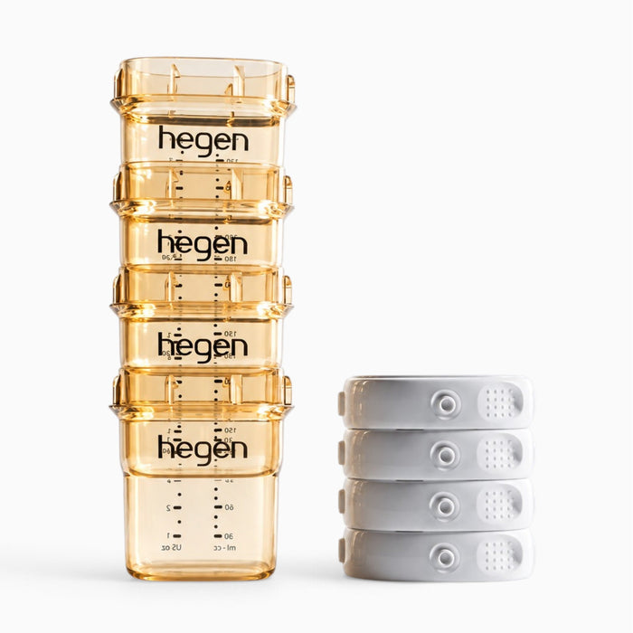 Hegen PPSU Breast Milk & Food Storage, 5oz, 4-Pack