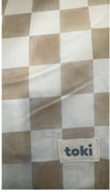 Shop Toki Kids Mega Padded Play Mat 55" x 55", Checker Toffee at GoodBuy Gear