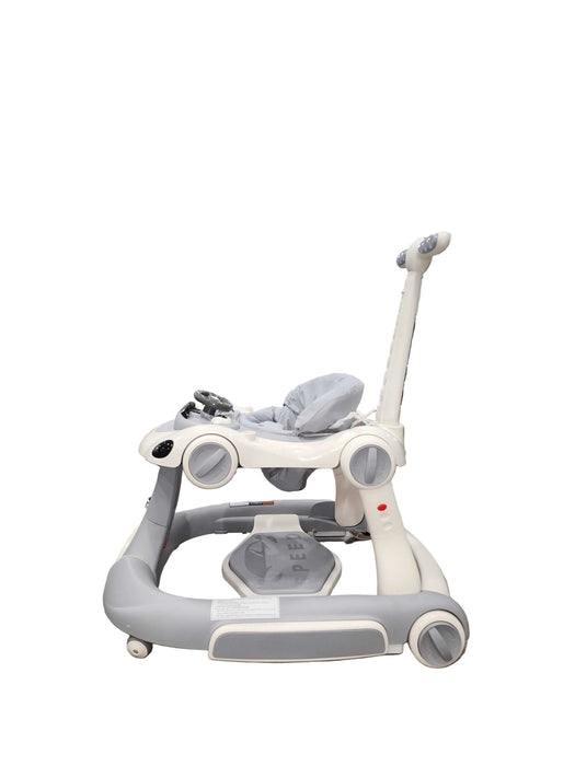 Baby Joy 7-in-1 Baby Walker, White/Grey