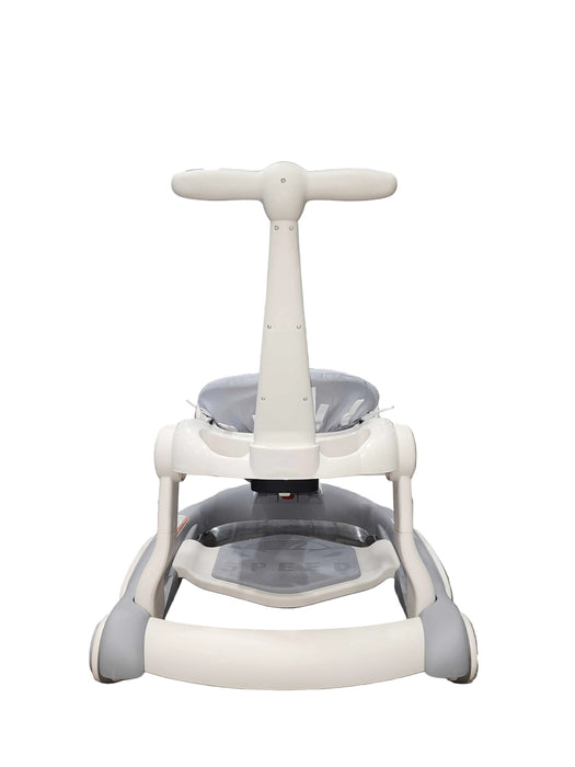 Baby Joy 7-in-1 Baby Walker, White/Grey