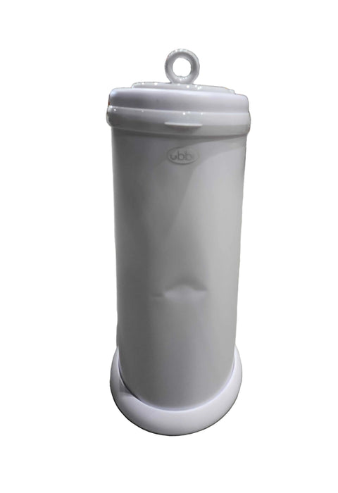 Ubbi Diaper Pail, Matte White