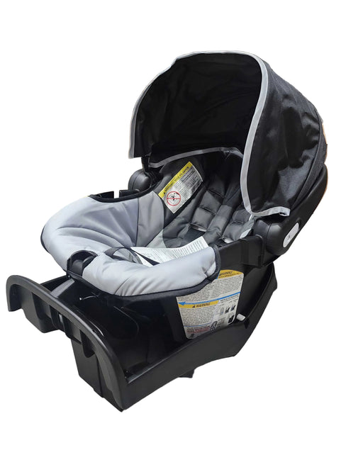 Shop Evenflo Nurturemax Infant Car Seat, 2025, Black/Dark Gray/Silver at GoodBuy Gear