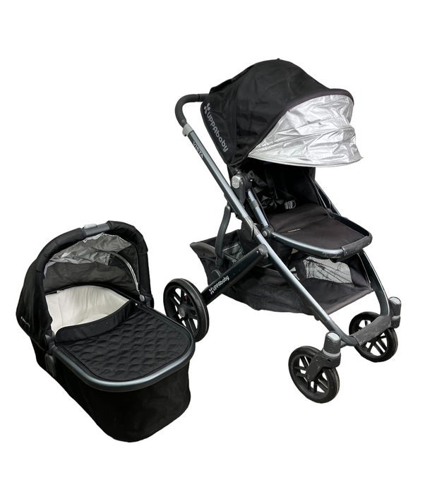 UPPAbaby VISTA Stroller, Jake (Black), 2015