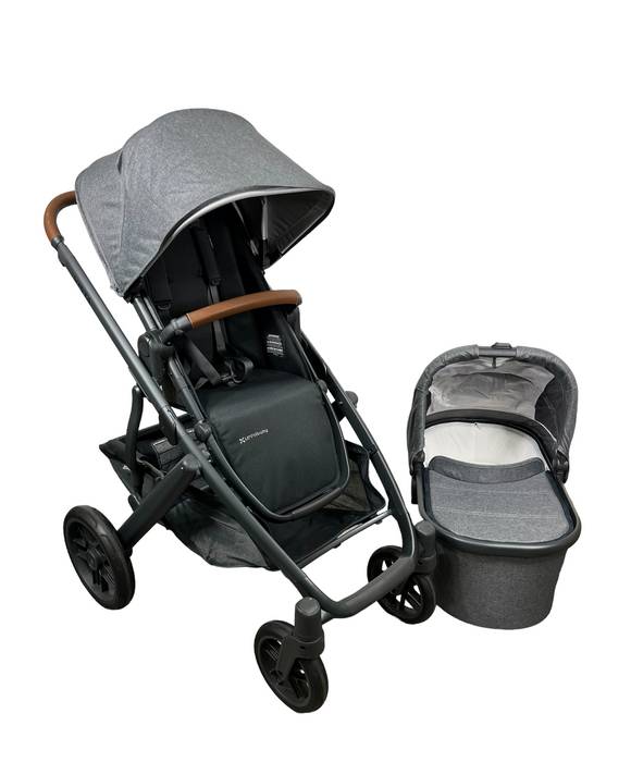 UPPAbaby VISTA V2 Stroller, 2022, Greyson (Charcoal Melange)