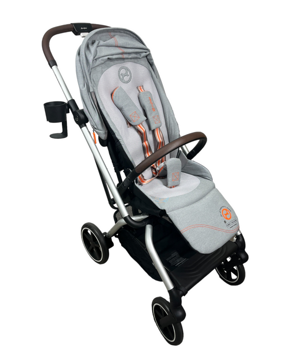 Cybex Eezy S Twist2 Stroller, 2022, Lava Grey