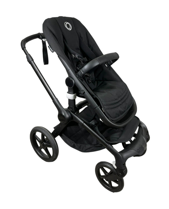 Bugaboo Fox 5 Stroller, 2023, Black Frame, Midnight Black