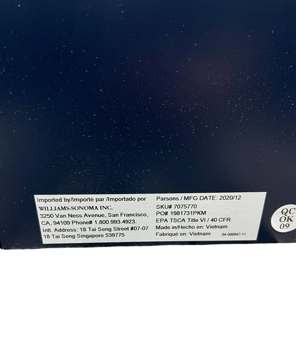 Pottery Barn Kids Parsons Mini Hutch, Navy Blue