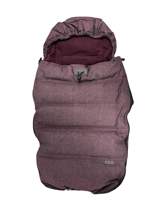 Silver Cross Wave Footmuff, Claret