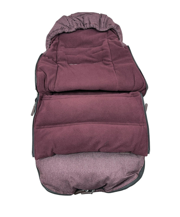 Silver Cross Wave Footmuff, Claret