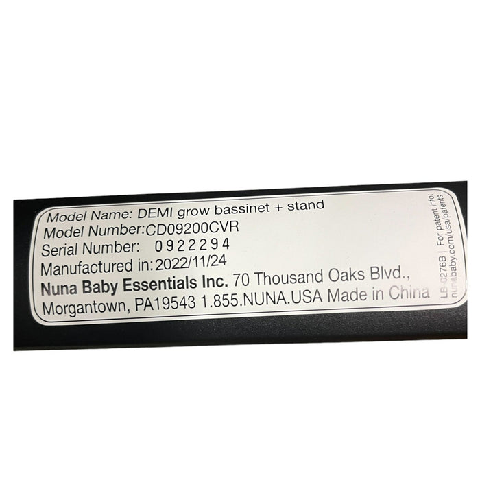 Nuna Demi Grow Bassinet Stand
