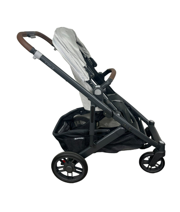 UPPAbaby CRUZ V2 Stroller, 2023, Anthony(White and Grey Chenille)