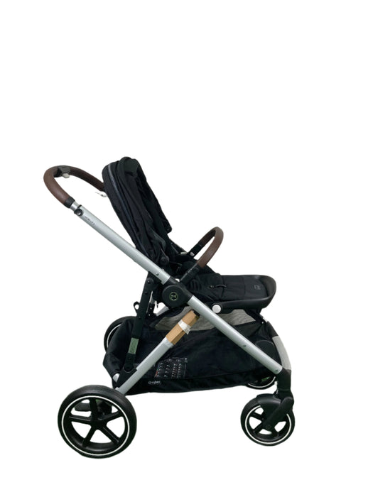 Shop Cybex Gazelle S Modular Stroller, Moon Black, Silver Frame, 2024 at GoodBuy Gear